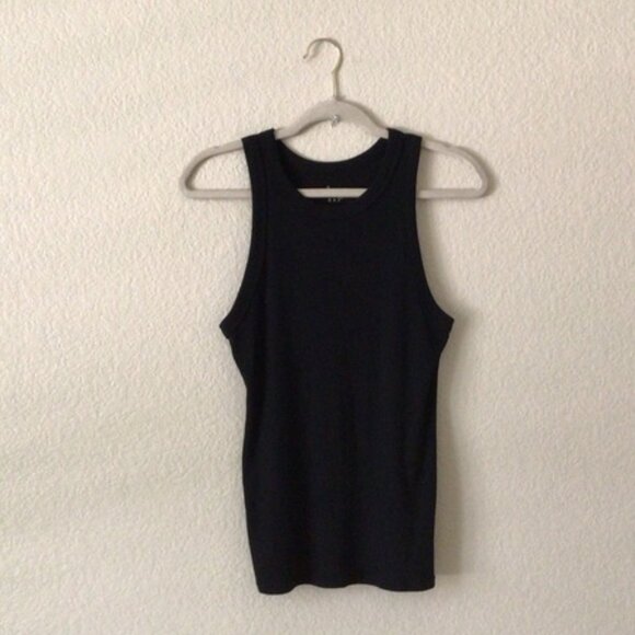 A New Day Scoop Neck Tank Top Black Large - Picture 1 of 11